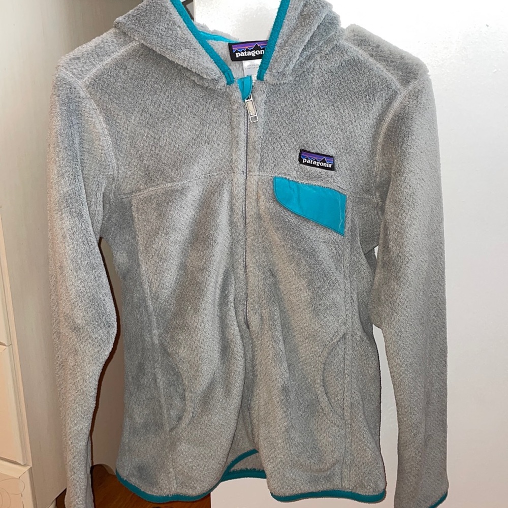 Patagonia fuzzy zip up